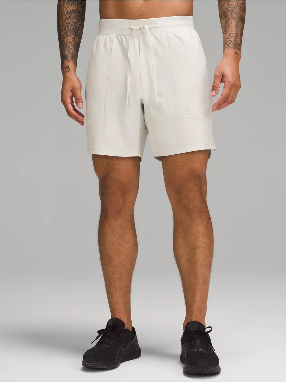 MENS LULULEMON T.H.E SHORT LINERLESS SHORTS 9” inseam